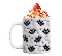 Generico Halloween Mug - 325ml Cute Ceramic Coffee Cup With Handle For Fall