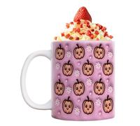 Generico Halloween Mug - 325ml Cute Ceramic Coffee Cup With Handle For Fall