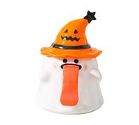 Generico Halloween Mug - Funny Ghost Cup | Halloween Ghost Mug With Lid And Handle | Couple High Value Tea Drinkware Party Supplies For Restaurant Hotel Home Counter Apartment Farmhouse