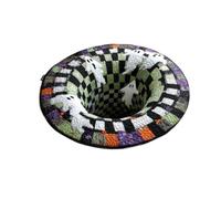 Generico Halloween Optical Illusion Rug, Soft Non Slip Mat For Home Decor