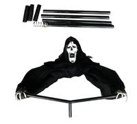 Genérico Halloween Outdoor Witch - Halloween Outdoor Scarecrow Witch | Scarecrow Halloweenn Witchh Outdor Decor, Large Horror Scene Prop Seasonal Ornaments For Graveyard Porch Garden Lawn Yard Event