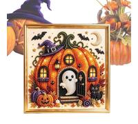 Generico Halloween Pearl Art DIY Kit - Sparkling 3D Bead Decor Set