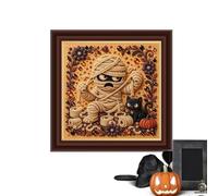 Generico Halloween Pearl Art Kit 20cm DIY Beaded Wall Decor Craft Set