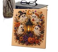 Generico Halloween Perlenkunst xDIY-Set 3D Handgemachte Geist-Kür eko