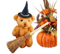Generico Halloween Plustchier Bär - Plüsch Halloween Miniature | Decorazione in Miniatura Peluga 'Orso | Decorazione del Tavolo Stagionale con per Soggiorno da Comodino nella Stanza Stude