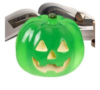 Generico Halloween Pumpkin, Miniature Figurine, Luminous Decoration, Resin Pumpkins for Indoor Desk, Holiday Garden, Party, Halloweens Home, Seasonal Display, Festive Ambiance, 0.79x0.79x0.63 Inches
