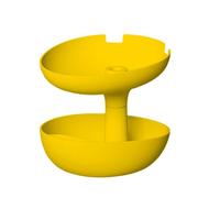 Generico Halloween Pumpkin Snack Bowl, Detachable Double Layer Treat Organizer, Multi-Functional Candy Holder With Phone Stand And Vase Function for Party Shelf Bedroom Décor, 19.8x17x16.2cm