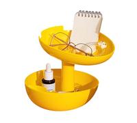 Generico Halloween Pumpkin Snack Bowl, Detachable Treat Organizer, Double-Layer Design, Multi-Functional with Phone Holder and Vase Slot for Party Table, Shelf Display, Bedroom Decor, and Festive Use