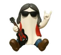 Generico Halloween Resin Ghost Figurines, Spooky Sport Sculpture Decoration, Cute Desktop Collectibles for Home Decor, Holiday Party Gift for Shelf Desk Bookshelf Display 12cm