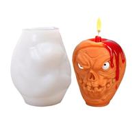 Generico Halloween Resins Molds, Silicone Mould, Spooky Craft Mold with Easy Release, Compact Ideal for Epoxy Resin, Plaster, Aromatherapy, Halloween Decoration, Soap Making, Art Projects