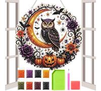 Generico Halloween Rhinestone Art Ornament - DIY Diamond Art Hanging Kit