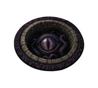 Generico Halloween Rugs | Soft Illusion Round Spooky Optical Non-slip Mat