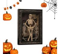 Generico Halloween Skeleton Frame Halloween Light Up Home Desktop Ornaments