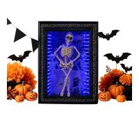 Generico Halloween Skeleton Frame - Halloween Light Up Tabletop Decorations