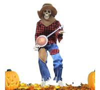 Generico Halloween Skeleton, Funny Scary Joint Adjustable Musical Prop