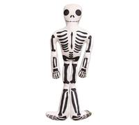 Generico Halloween Skeleton Plush - Stuffed Skull Human Cushion, Huggable Cuddly Skull Cushion, Festive Home Party Toy For Couch Sofa Bed Living Room Bedroom Car Office Indoor Outdoor Decoration