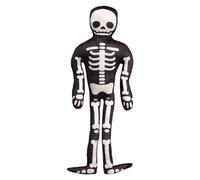 Generico Halloween Skeleton Plush - Stuffed Skull Human Cushion, Huggable Cuddly Skull Cushion, Festive Home Party Toy For Couch Sofa Bed Living Room Bedroom Car Office Indoor Outdoor Decoration