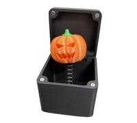 Generico Halloween Stampato in 3D: 4 Pezzi a Forma di Scheletro,Zucca e Pipistrello,Perfetti per Feste di Halloween o Come regalini. 3249