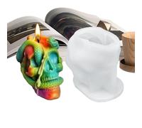 Generico Halloween - Stampo in Silicone per Stucco - Modello Macabro a Facile Distacco per Decorazioni in Resina Epossidica e Progetti Artigianali Aromaterapia