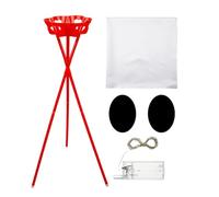 Genérico Halloween Sweetie Scale Stand Candy Candy con motivo fantasma e luce LED | 100 cm-Candy è rimasta per la porta d'ingresso, giardino e interni decorazione di Halloween creativa