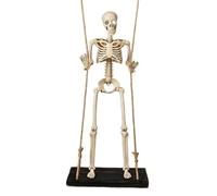 Generico Halloween Swinging Skeleton Outdoor Halloween Spooky Decor | Patio Hanging Decorations for Outdoor Garden Yard Courtyard Porch Tree Branch Eave Holiday Haunted Houses Party