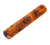 Generico Halloween Table Runner - Bat Spiderweb Gauze Placemat, Party Centerpiece Decoration, Rectangular Dining Cover, Spooky Tabletop Accessory | Spider Web Placemat Set for Gatherings Indoor