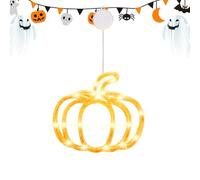 Generico Halloween Window Lights, Suction Cup Lamps, 15.75 inches, Waterproof Glowing Autumn, Holiday Decor for Party Fireplace Classroom Yard Patio Bedroom Indoor Outdoor Halloween Ambience, Doors