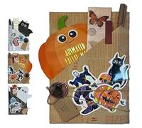 Generico Halloween Witch Blind Date with a Book, Horror Halloweens Blinds Date with a Books, Mystery Book Blind Box Gift Set, Ghostly Blinds Dates Books Box Gift Set for Halloween (1Pcs-Pumpkins)