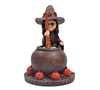 Generico Halloween Witch Figurines - Witch Cauldron Decoration
