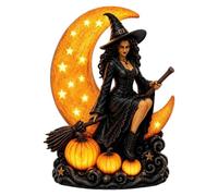 Generico Halloween Witch Light - LED Light Up Spooky Plug-in Centerpiece