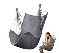 Generico Hammock Chair, Tree Swing Chair with 150kg Weight Capacity, Relaxing Patio Furniture Seat for Indoor Outdoor Camping Porch Balcony Backyard Bedroom Dormitory Yard Use, 12x12x30cm