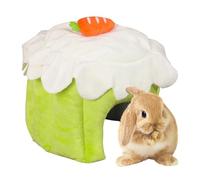 Generico Hamster House, Cake Warm Soft Hangable Bed, Chinchilla and Small Animal House, Comfortable Sleeping Playing Spot, Indoor Pet Habitat for Hamsters, Chinchillas, Bunnies, Ferrets, Winter Use