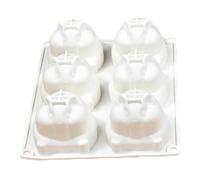 Generico Hamster Silicone Chocolate Mold - Detailed Animal Baking Tray, Cute Dessert Pastry Maker, Non-Stick Jelly Crafting Tool, Flexible Form | For Home Kitchen Bakery
