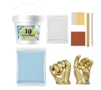 Generico Hand Casting Kit, Couples With Practice Kit, Hand Mold Kitfor Adults & Kids, DIY Plaster Statue MoldingKit For Thanksgiving Day, Valentine's Day, Weddings, Anniversaries