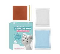 Generico Hand Casting Kit,Plaster Powder Decor,Effortless Hand Casting Kit for Couples | Clear Fingerprint Recording for Wedding Christmas Couples Wife Parents Mom Girlfriend Family Husband