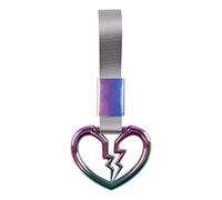 Generico Hand Ring For Car | 10.2cm Heart-Shaped Handle Strap For Car,Warning Handle Ring Skillful Manufacture Vehicle Interior Exterior Decoration For City Railway, Train, Rear Bumper, Subway