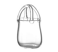 Generico Handbag Shaped Glassware Cup, 18x10cm Drink Purse Vessel, Cocktail Serving Tool, Creative Drinkware, Tabletop Aesthetics, Celebration Liquid Container
