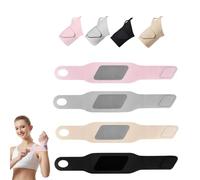 Generico Handcrafted Adjustable Wrist Wraps - Elastic Compression Support with Thumb Loop | Versatile for Fitness, Work & Daily Use (4pcs)