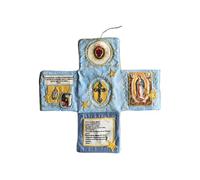 Generico Handcrafted Devotional Book, Pocket Prayer Guide, Portable Daily Design, Thoughtful Handmade Finish, Inspiration Journal for Home Use, Baptism, Communion, Spiritual Reflection, Multicolor