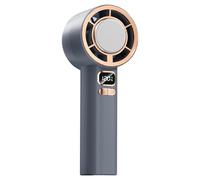 Generico Handheld Fan, Portable Fan, 6.42x2.44x1.97in with Led Speed Adjustable, 3000mah Battery, Rechargeable Cooling Device for Vacation, Workplace, School, Home, Hiking, Beach, Camping,