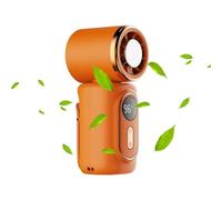 Generico Handheld Fan Rechargeable - 180-Degree Rotation Ventilator | USB Handheld Rechargeable Fan | for Kids Adults Summer Travel Car Driving Camping Beach Outdoor Kitchen Dorm Classroom