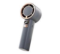 Generico Handheld Fan Rechargeable - USB Rechargeable Hand Fan | Portable Turbine Fans | 3000mAh, 1-120 Speed LED Display, Powerful Cooling for Men Women Indoor Outdoor
