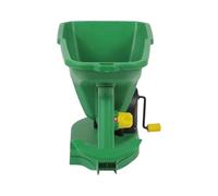 Generico Handheld Fertilizer Spreader, Lawn Grass Seeder, Portable Broadcast Tool, Ergonomic Grip Handle, Easy Flow Control, Lightweight Seeding Design, Yard, Patio, Greenhouse, 39x25x17cm