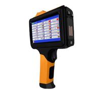 Generico Handheld Inkjet Printer, 12.7mm Quick Drying Inkjet Coder with 4.3 Inch HD LED Portable Handheld Printer Printing Height 0.08-0.5 for Numbers QR Codes Barcodes