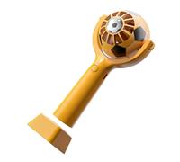 Generico Handheld Mini Fan - 360 Degree Adjustable Soccer 3 Speeds USB Rechargeable, Effortless Mobility Portable Mini Desk Fan | For Travel School Camping Office Outdoor, Men Women Girls Kids