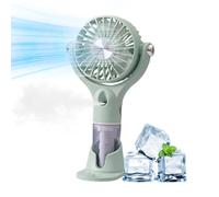 Generico Handheld Misting Fan - Quiet 100 Speeds Mini USB Rechargeable