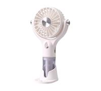 Generico Handheld Misting Fan, Quiet 100 Speeds, Mini USB Rechargeable | 4.33x3.15x8.46in Desk Fan with Water Mist for Summer Walking Commuting Camping Travel Home Desk Office