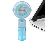Generico Handheld Misting Fan USB Rechargeable Portable Mini Cooling Fan