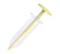 Generico Handheld Seeder Spreader - Durable Manual Planter, Ergonomic Dibber Tool, Reusable Seeding Device | Backyard Lawn Garden Farm Home Outdoor Yard Planting Accessory for Seedlings