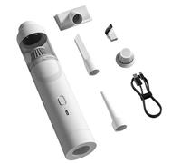 Generico Handheld Vacuum, Cordless Duster, 10.63x2.17 inches, Portable Cleaner, Multi Nozzle Attachment, Fast Suction Power, Compact Device, for Furniture Carpet, RV Console, Auto Camping